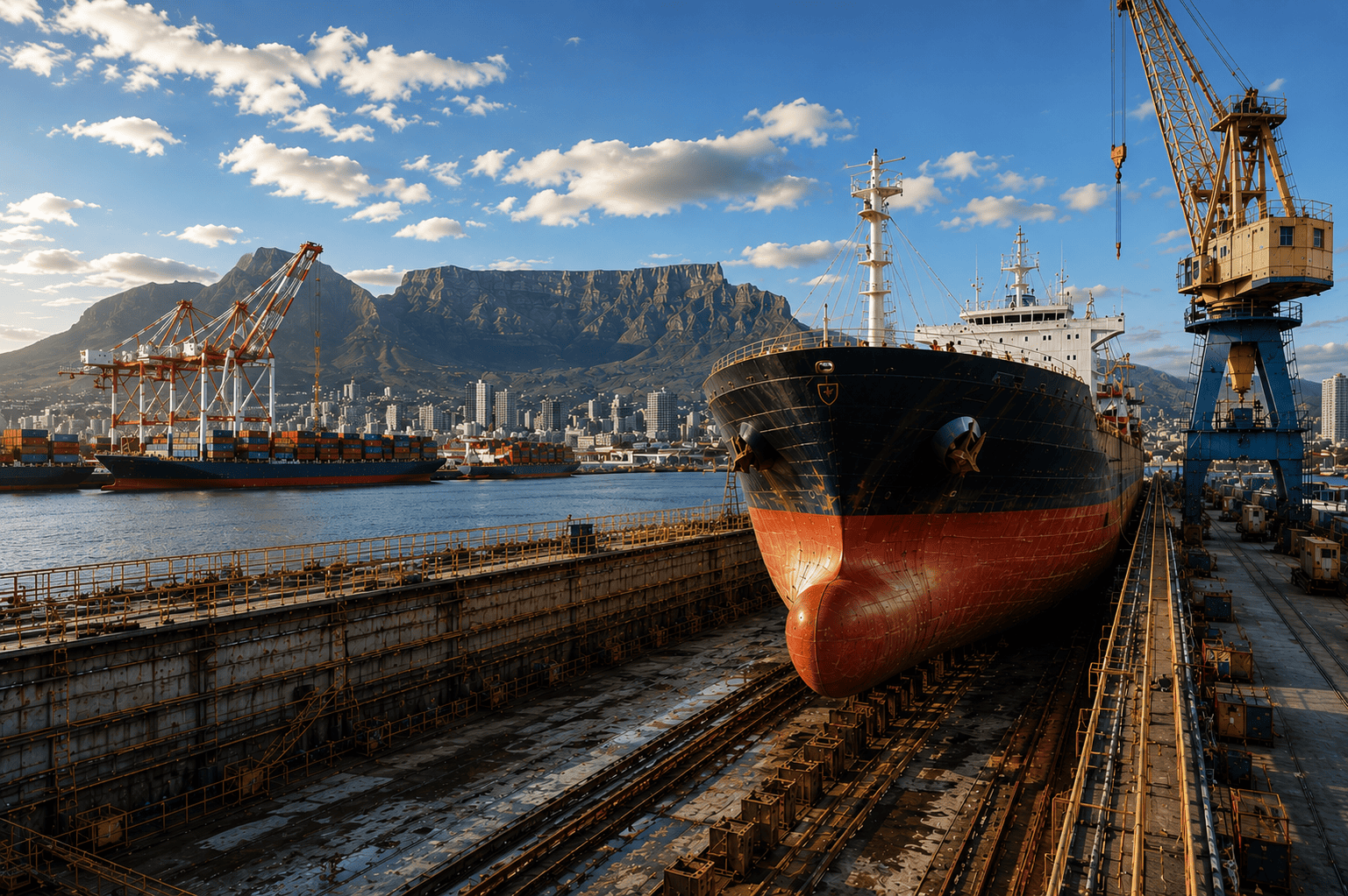 South Africa’s Ship Repair Revival Is Gathering Momentum South Africa’s Ship Repair Revival Is Gathering Momentum