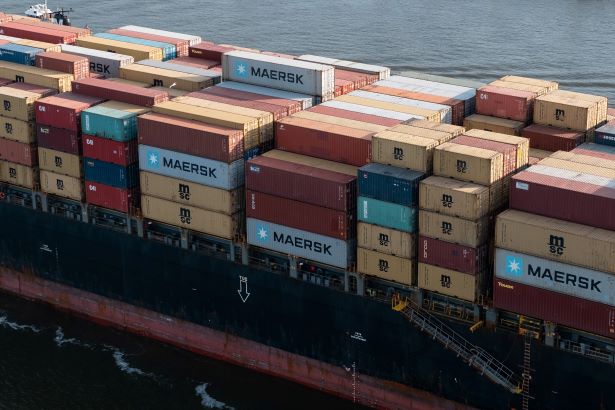 Job creation to get boost from VUKA Marine and the private sector Trading vessel with containers on
